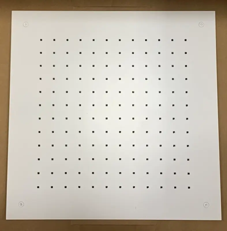 Rubio grote inbouw Regendouche plafonddouchekop 50x50cm mat wit 1208953323