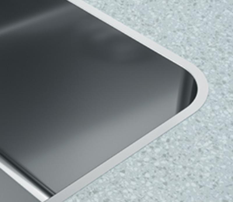 Franke Mythos MYX 210.45 rvs spoelbak 45x40cm vlakbouw 127.0638.275