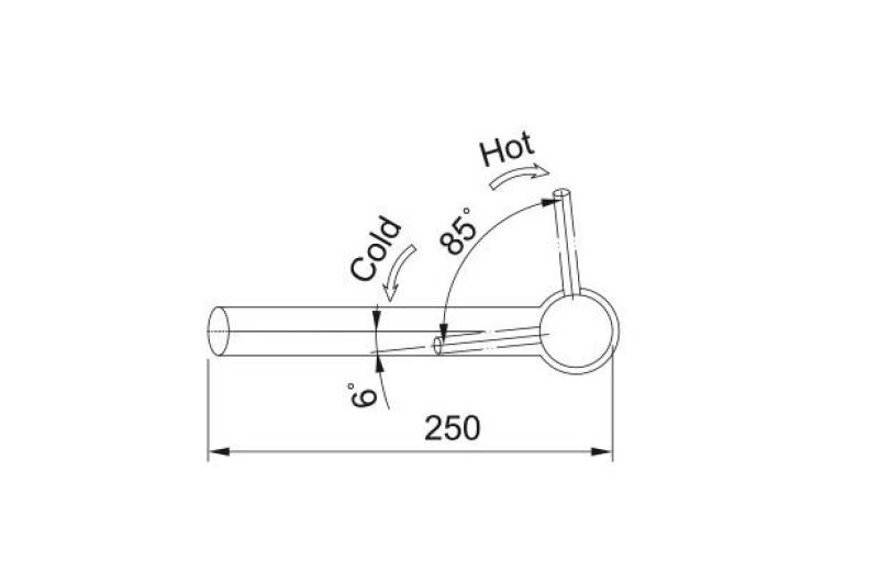 Franke Orbit massief rvs lage Keukenkraan met draaibare uitloop inox 115.0569.290