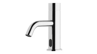 Waterevolution Flow elektronische wastafelkraan infrarood op batterijen chroom T110EB01