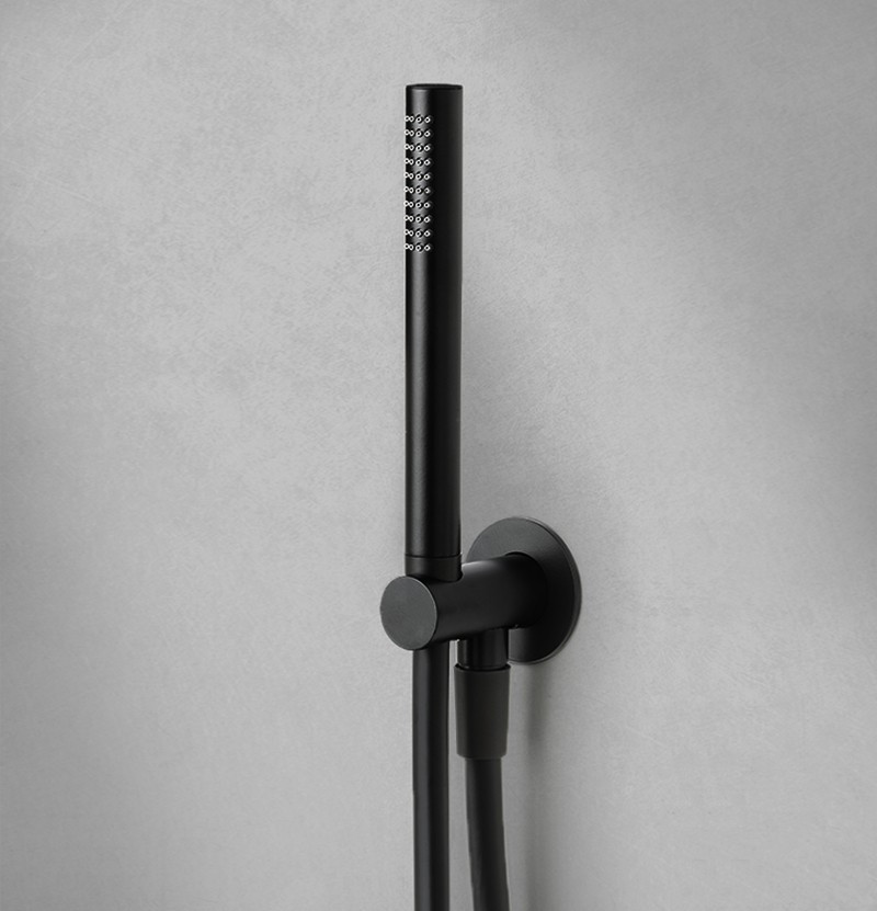 Waterevolution Cruz inbouw doucheset mat zwart