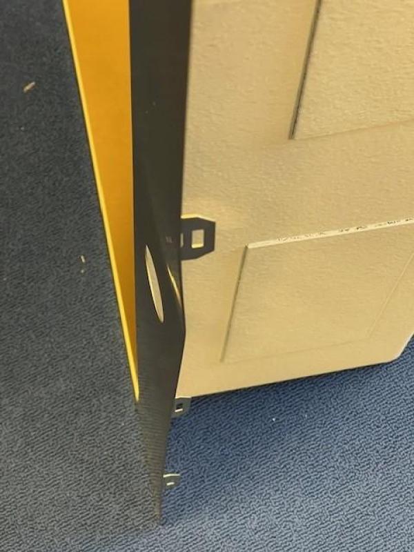 OUTLET Beschadigd! Ausmann Weser RVS PVD Gold 79x51 met kraangat onderbouw , opbouw en vlakinbouw 1208954936