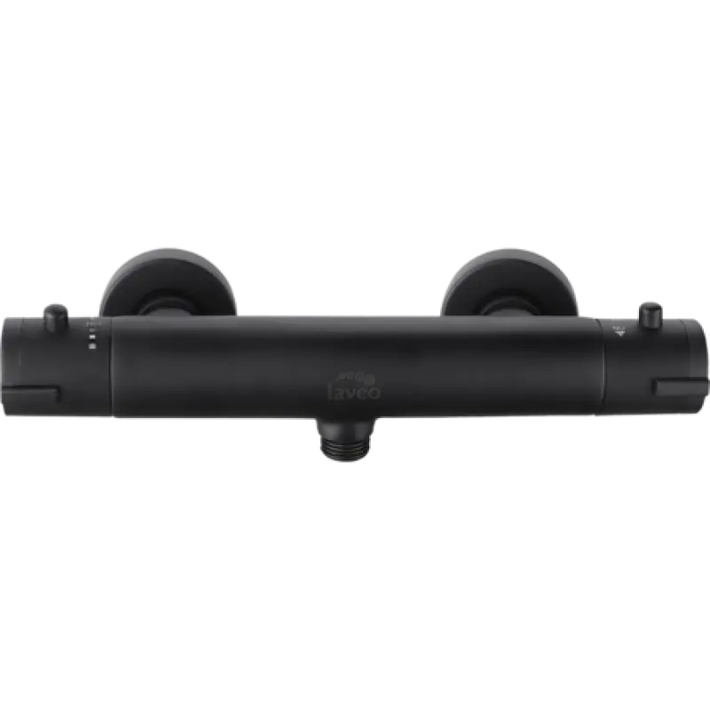 Aquadesign Nancy douchethermostaat opbouw mat zwart