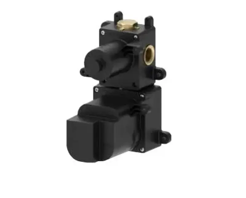 SB Round Doucheset geborsteld RVS 316 inbouw compleet