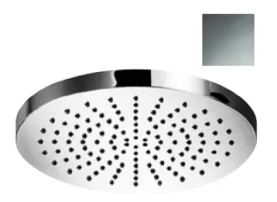 SB Round Regendouche hoofddouche kunststof 20 cm Chroom 1208955599