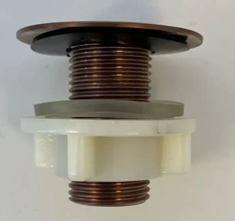 Quadri kraangatstop RVS, RVS kraangat afdekking 45mm 1208956044