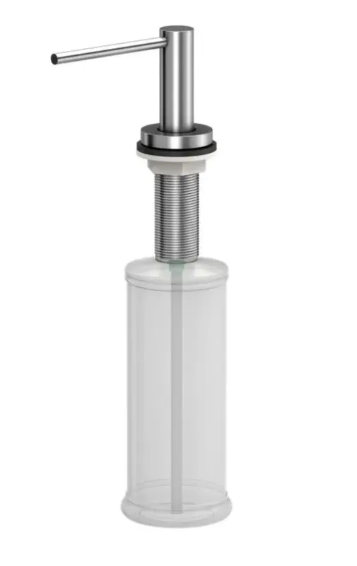 Quadri Swindon Luxe Inbouw Zeepdispenser RVS van boven navulbaar 1208956048