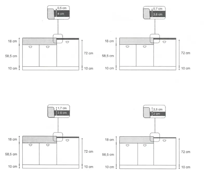 Quadri Minister Dubbele Gootsteen spoelbak wit landelijk model  90x62cm 1208956327