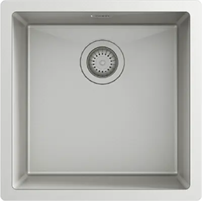 Ausmann Turt RVS spoelbak PVD NANO 40x40 onderbouw vlakbouw en opbouw 1208956947