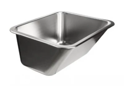 Aquadesign Utility uitstortgootsteen 55x45 cm voor in de bijkeuken of garage incl. beugels 1208957003