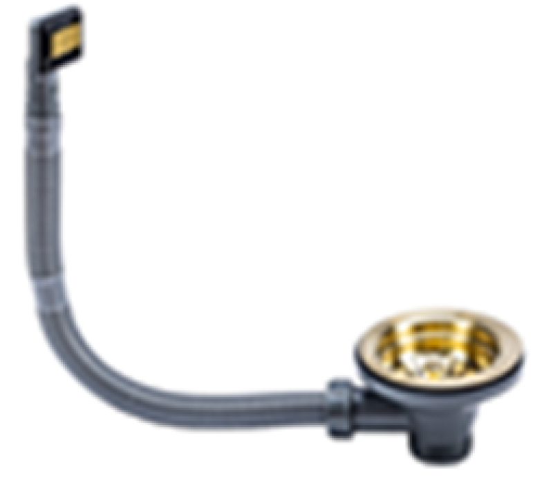 Ausmann Mosel rvs afvoerset spoelbak incl. overloop rvs 1208957146