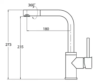 Combinatie set Spoelbak met keukenkraan en zeepdispenser geborsteld gun metal
