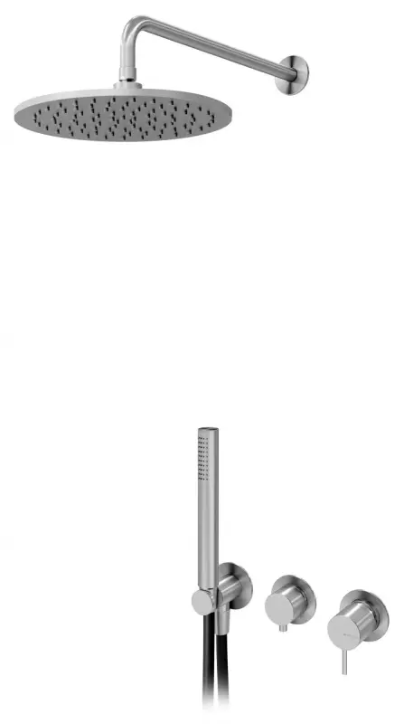 AquaTrimo Acciaio ECO inbouw doucheset compleet RVS 1208957273