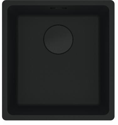 Franke Maris MRG 210 / 110-37 Fragranite black edition mat zwarte spoelbak vlakinbouw