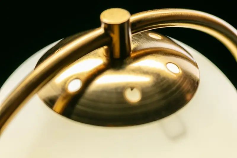 Decor Ciklop messing gouden vloerlamp met druppel uitstraling 9737