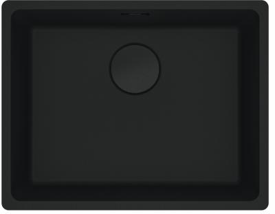 Franke Maris MRG 110-52 Fragranite black edition mat zwarte spoelbak onderbouw