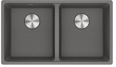 Franke Maris MRG 120-35-35 Fragranite Stone grey dubbele spoelbak onderbouw