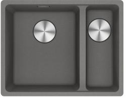Franke Maris MRG 260-34-15 Fragranite Stone grey spoelbak Bak Links vlakinbouw