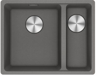 Franke Maris MRG 260-34-15 Fragranite Stone grey spoelbak Bak Links vlakinbouw