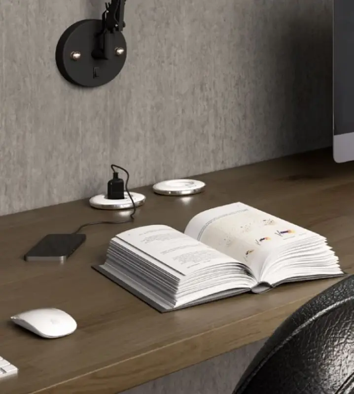 Indux Cover inbouw randaarde mat wit Stopcontact met afsluitbare Deksel 1208957927