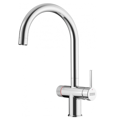 Franke Maris water hub 4L boiler 3-1 met Twist mechanische kokend water kraan chroom met waterhub bypass 1208957941