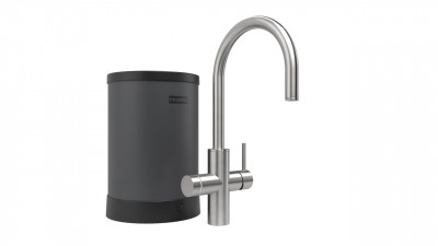 Franke Maris water hub 4L boiler 3-1 met Touch electronische kokend water kraan RVS 160.0702.531