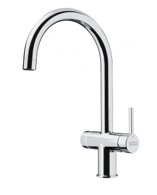 Franke Maris water hub 4L boiler 3-1 met Touch electronische kokend water kraan chroom  met waterhub bypass 1208957947