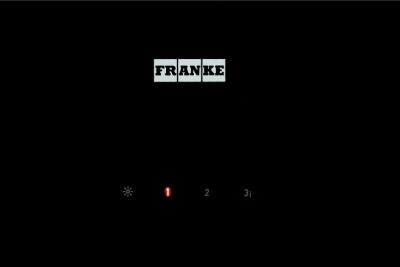 Franke Smart vertikaal zwart glas afzuigkap 90cm 110.0377.734