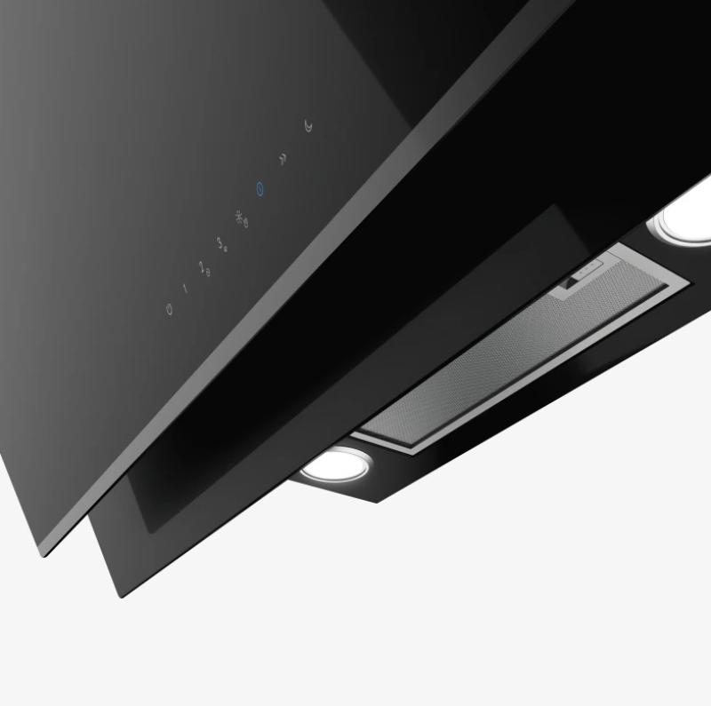 Franke Mythos Air Hub V vrijhangend zwart afzuigkap 90cm 330.0679.324