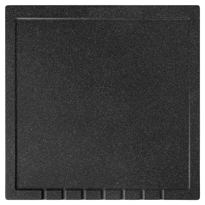 Aquadesign Unix graniet afdruiprek 35x35cm zwart 1208958214