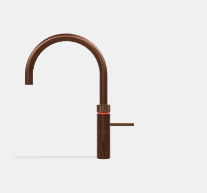 Quooker Fusion Round Rose Koper COMBI & CUBE Warm, koud, kokend, gefilterd, koud, bruisend water 22FRRCO+CUBE