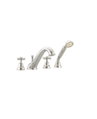 Cisal Arcana Ceramic 4-gats Badmengkraan badrandmontage chroom/goud AC00026074