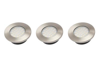 Decor Barri Keukenverlichtingsset met 3 ronde inbouwspots verlighting warm wit 1208963014