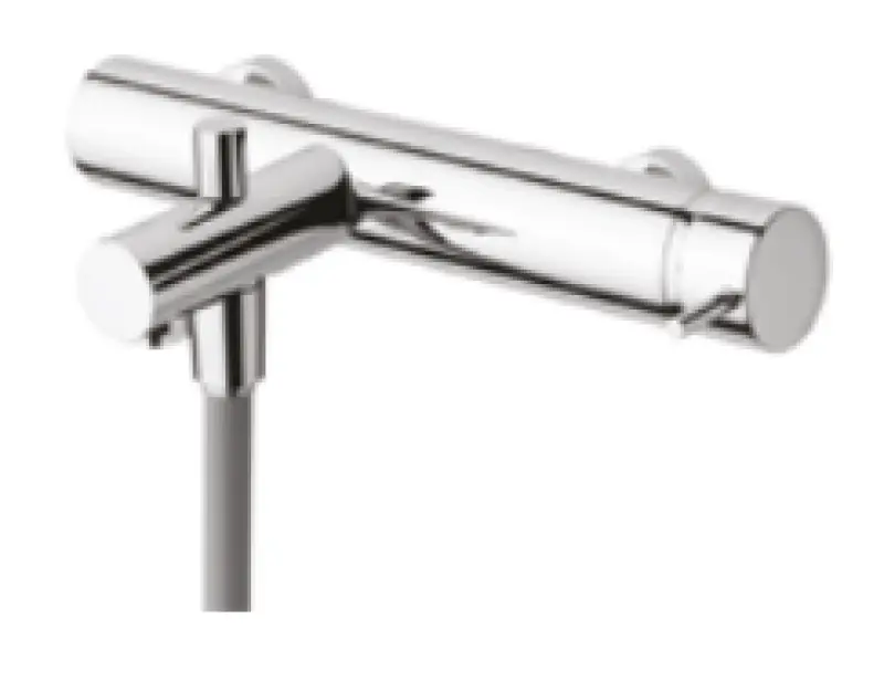 Waterevolution Flow badmengkraan met handdoucheset PVD geborsteld licht goud T130WGE