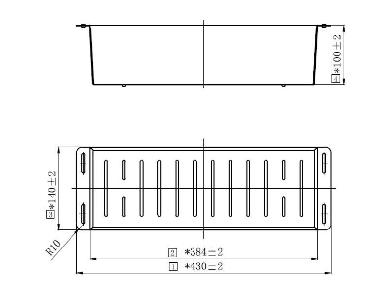 Pure.Sink Exclusivo inzetbak voor spoelbak Gun Metal COL-GunMetal