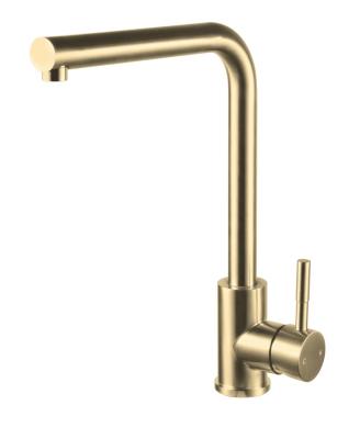 Pure.Sink Elite Steel Spark keukenkraan PVD geborsteld goud  PS8040-60