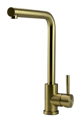 Pure.Sink Elite Steel Spark keukenkraan PVD geborsteld goud  PS8040-60