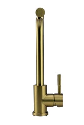 Pure.Sink Elite Steel Spark keukenkraan PVD geborsteld goud  PS8040-60
