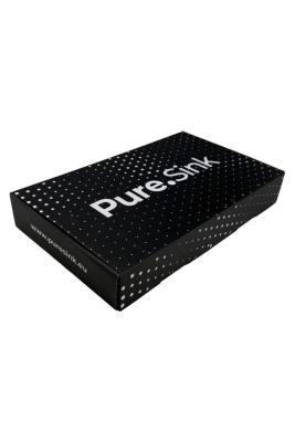 Pure.Sink Elite Steel Spark-S keukenkraan RVS met uittrekbare uitloop en sproeistand PS8041-02