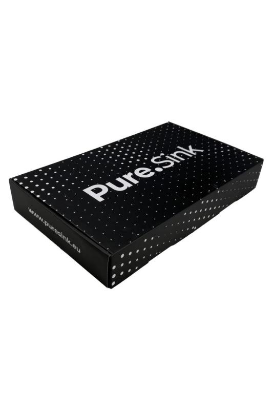 Pure.Sink Elite Steel Spark-S keukenkraan PVD geborsteld goud met uittrekbare uitloop PS8041-60