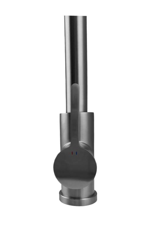 Pure.Sink Elite Steel Crystal-S keukenkraan RVS met uittrekbare uitloop PS8050-02