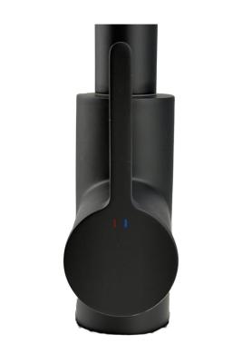 Pure.Sink Elite Steel Crystal-S keukenkraan Matzwart met uittrekbare uitloop PS8050-10