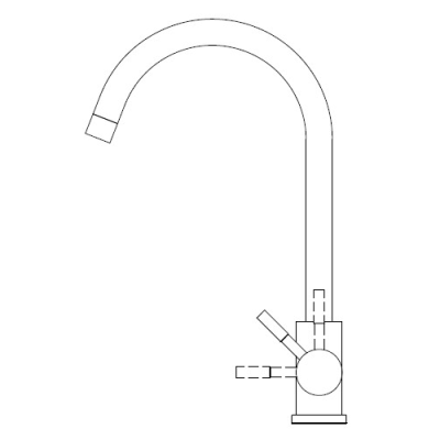 Pure.Sink Elite Steel Stream keukenkraan RVS PS8044-02