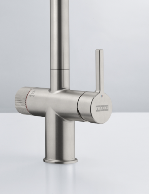 Franke Maris water hub 4L boiler 3-1 met Twist mechanische kokend water kraan RVS  met waterhub mengset 1208967858