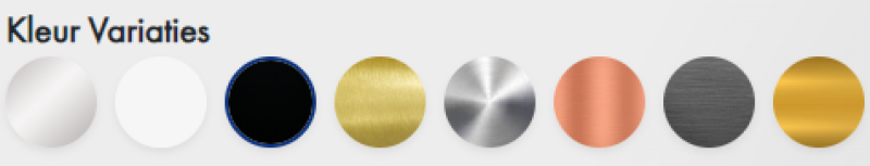 Waterevolution Flow drie-weg douchemengkraan met hand- en hoofddouche light gold T131NWGE