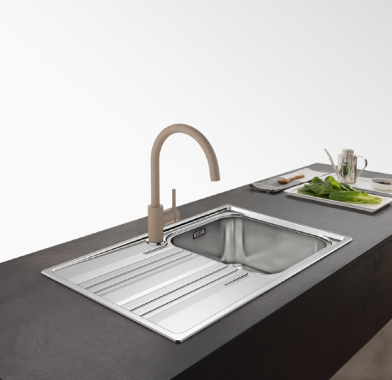 Franke Lina XL Keukenmengkraan Beige Oyster met Draaibare Uitloop 115.0626.028