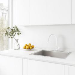 Franke Lina Keukenmengkraan Polar White Wit met Uittrekbare Handdouche 115.0626.081