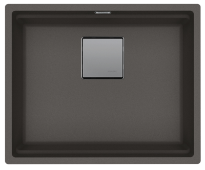 Franke Kubus KNG 110.52 Spoelbak 52x42 Slate Grey Graniet Grijs Donker Onderbouw 125.0714.636
