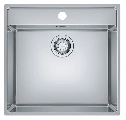 OUTLET Schadebak! Franke Maris MRX 210.50 spoelbak met kraangatbank vlakinbouw 53x51cm 1208968062 - Productafbeelding