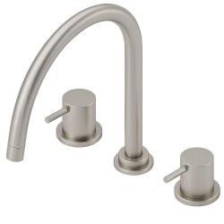 Waterevolution Flow 3-gats keukenmengkraan met draaibare uitloop en gefilterd water aansluiting RVS T152UIE